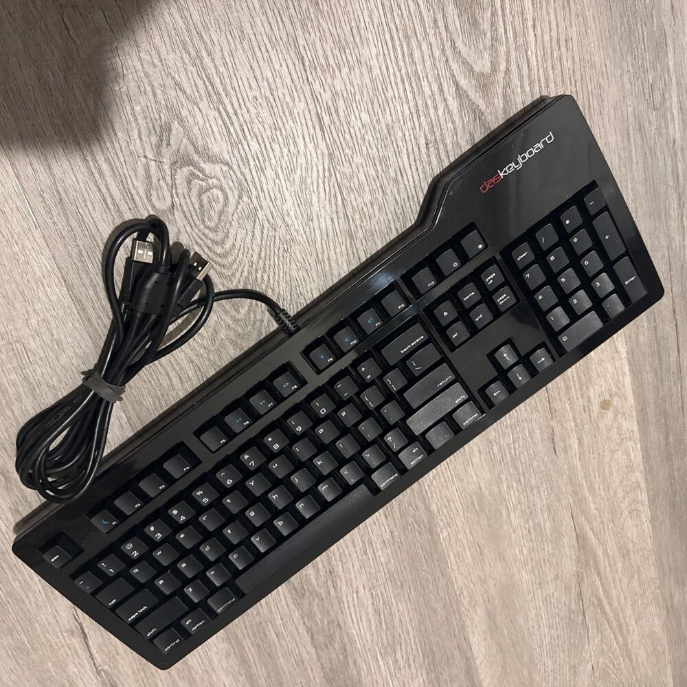 Das Keyboard DASK3PROMS1MACCLI Professional USB 2.0 Wired Keyboard Tested Works
